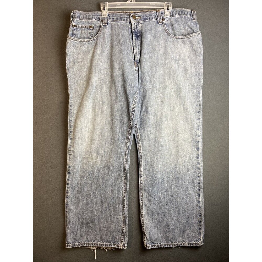 Perry Ellis America Men’s Light Blue Denim Jeans Size 42 X 30 Vintage